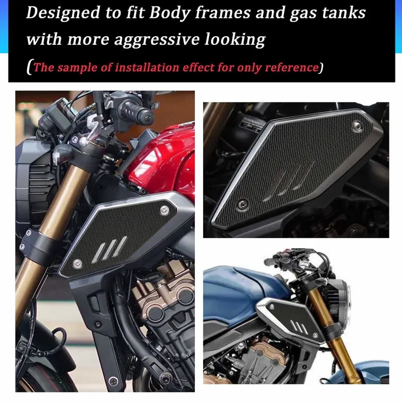 Anti-Slip Stickers For Motorcycle Fuel Tank, Knee Pad For HONDA CB650R 2022, New Stickers