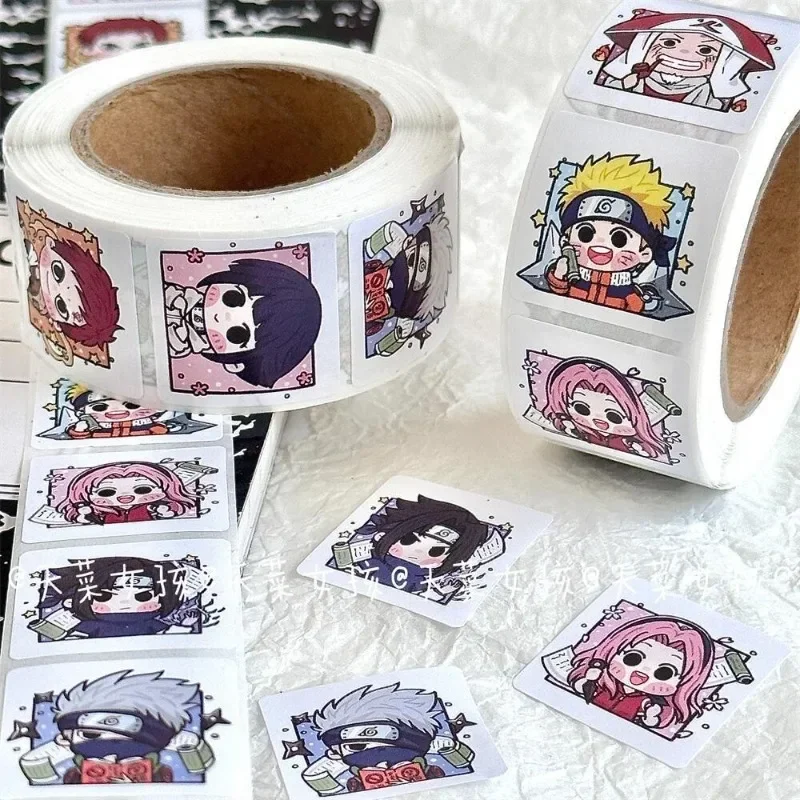 500pcs kawaii New Naruto Sticker Skateboard Guitar Stickers Car Bike Motorcycle Stationery Laptop Notebook Children Toy Gift