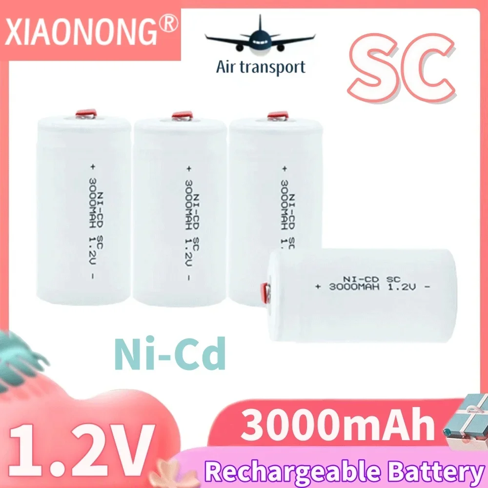 

SC 1.2V 3000mAh High Quality Ni-Cd SUB C Rechargeable Battery,Two-way Point Of Contact,For Electric Screwdriver Hand Drillr