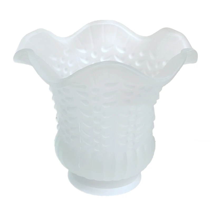 

Flower Shaped Bulb Guard Chandelier Lampshade Glass Light Lamp Shade Ceiling Light Pendant Light Cover Enduring Dropshipping