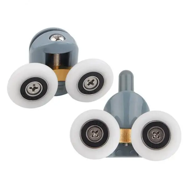 2x Premium Shower Door Rollers for Smooth Sliding Experience