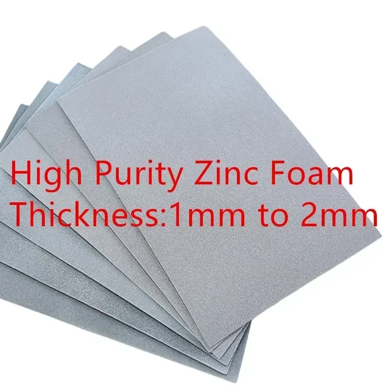 

Zinc Foam Porous foam zinc Research experimental materials Znion Metal electrode batteries Znion