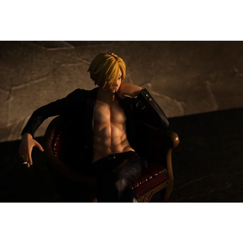 メガハウスオリジナル POP フィギュアシリーズワンピース「S.O.C」サンジアニメアクションフィギュアモデルおもちゃモデル装飾品ギフト Fo ボーイズ