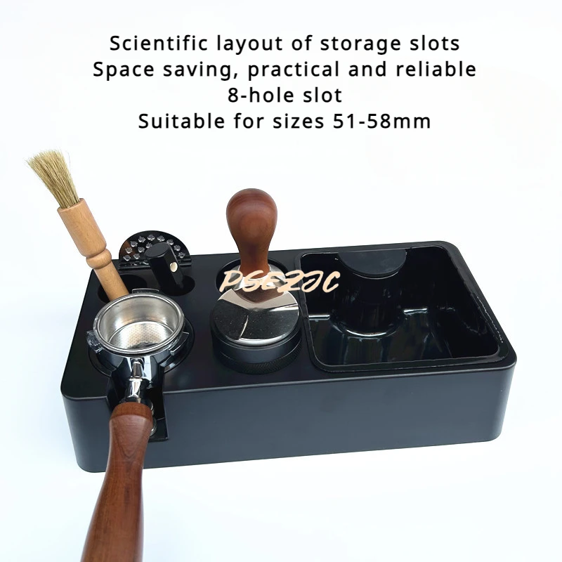 Coffee Powder Holder Tool Storage Rack ABS Plastic Filling Seat Powder Hammer Storage Base