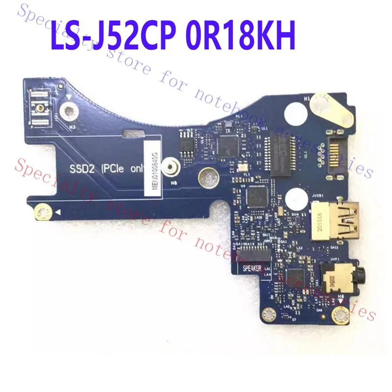 A+  For DELL Alienware M17 R4 USB AUDIO Ethernet Wlan BOARD FDQ71 LS-J52CP 0R18KH
