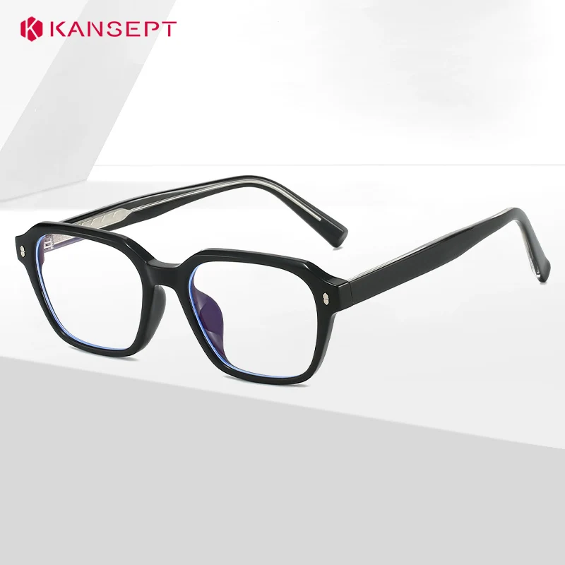 KANSEPT Transparent Glasses Man Prescription High Quality Graduated Lenses to Read Eyeglass Frames Lunette Pour Femme Original