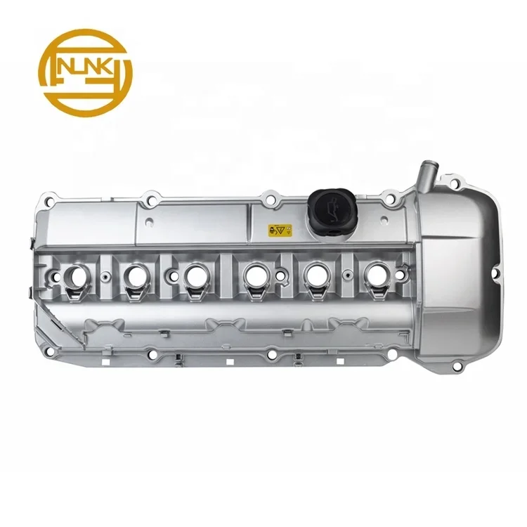 OE 11127512839 11120030496 11127512840  Engine Valve Cover Cylinder Head valve Cover Kit for  M54 Valve  Cover Aluminium 3.0L