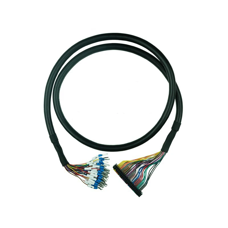 

Idc40-io data cable IDC40 rotating terminal with number cable IO signal cable 40P 2.54mm
