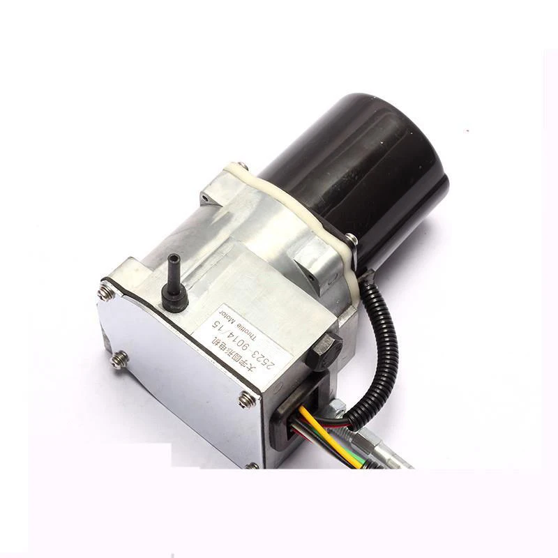 For Doosan Daewoo DH220-5 DH280 Throttle Motor Excavator Parts Automatic Refueling Motor Single Line Accessories