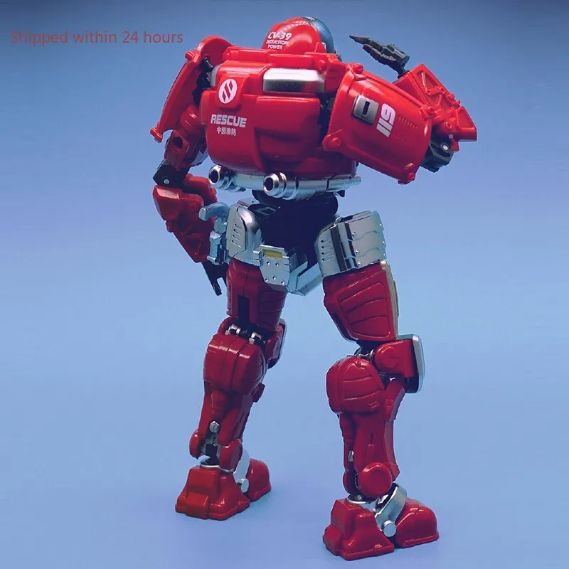 Figurki kolekcjonerskie Transforming Toys MFT Forged Soul Rescue CV-39 AGS23 Fire Mobile Team, model ze stopu, dostępne od ręki, prezenty