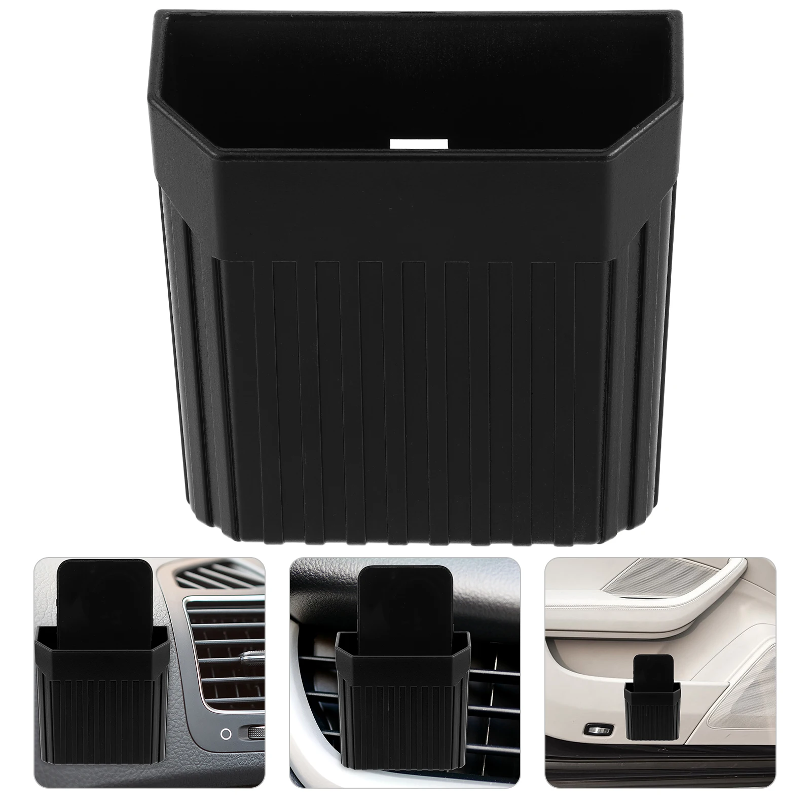 

Multifunctional Car Dashboard Storage Box Adhesive Universal Phone Holder Air Outlet Mount Organizer For Women Car Accessories