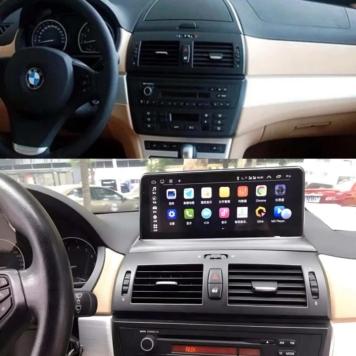 

Qualcomm 662 256GB Android 13 For BMW X3 E83 2005-2012 Car Multimedia Player GPS Navigation Auto Radio Head Unit Carplay