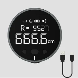 DUKA ATuMan Q Electric Ruler Distance Meter Tape HD LCD Screen Ruler Tools Tape Measure Rangefinder Mini Measuring Device
