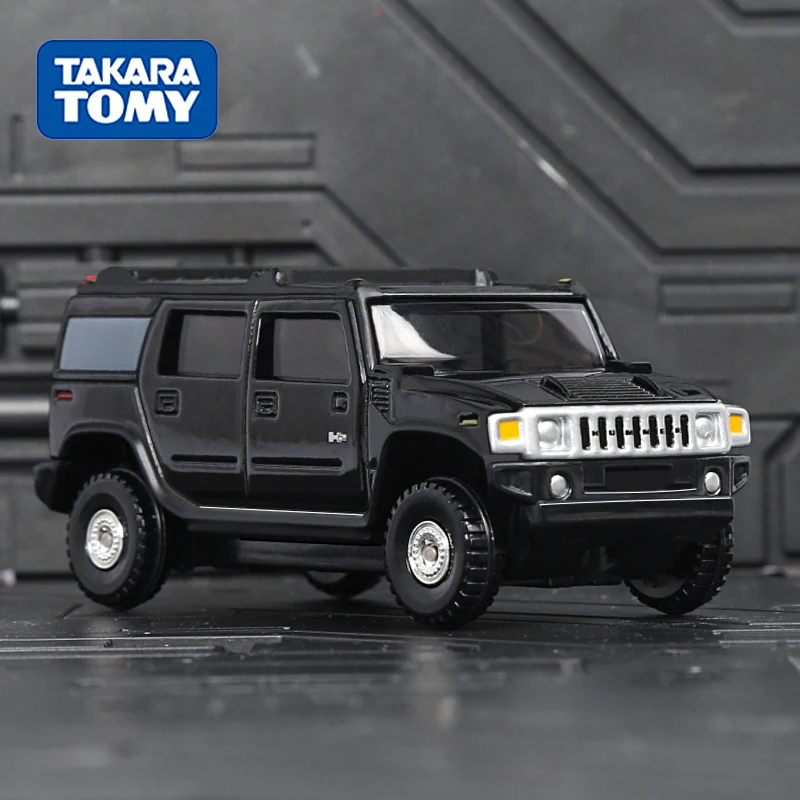 10CM TOMY Alloy Car TOMICA 67/1 Hummer Toys Vehicle H2 Metal Model for Children Gifts Present Decoration Original Ins Decor