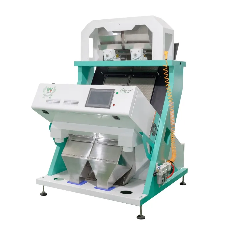 High Precision 2 Chutes Color Sorter Wheat Color Sorting Machine Price Colour Sorter Machine For Barley Sesame Corn