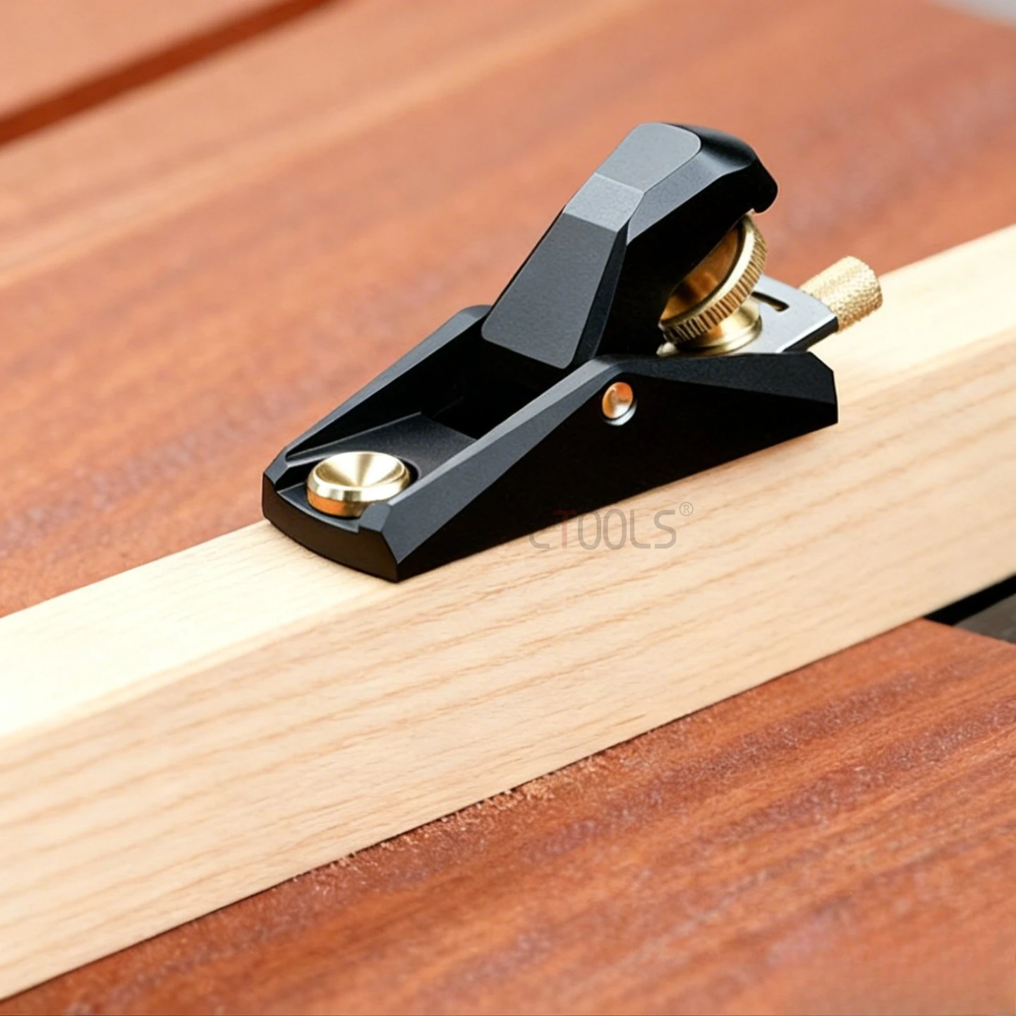 Woodworking Low Angle Aluminum Planer Fine-tuning Small Wood Edge Trimmer Brass Accessories European Planer Wood Chamfering Tool