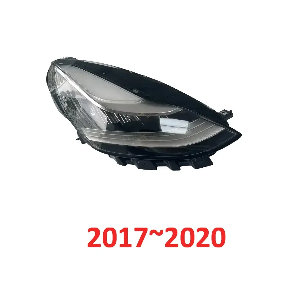 Car Headlight Assembly for Tesla Model 3 2017~2022 2018 2019 2020 2021 Front Fog Light Corner Halogen Side Lamp LED Accessories