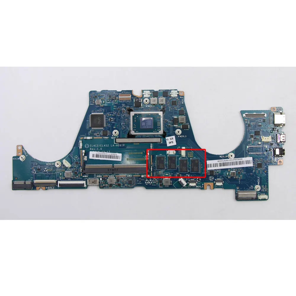 R7-3700U R5-3500U R3-3200U 4G 0G RAM untuk Ideapad S540-14API 81NH FLEX-14API C340-14API 81N6 Motherboard Laptop Asli LA-H091P