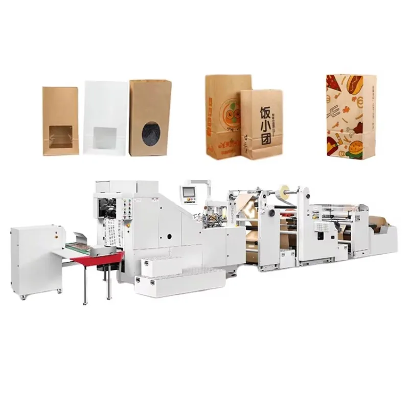 Customized Industrial Paper Shopping Bag Forming Machine Mechanical Cement Paper Bag Making Machine