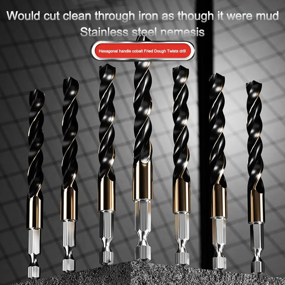 Duurzaam Hex Shank Spiraalboor Set Hoge Snelheid 1.5mm-12mm Hout Metaal Gat Boor boren Tool Power Tools Accessoires