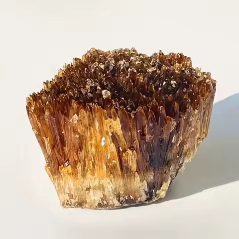 Natural Yellow Amber Calcite Raw Stone Crystals Cluster Rough Rrock Mineral Specimens Healing Crystal Gem Collection Gift