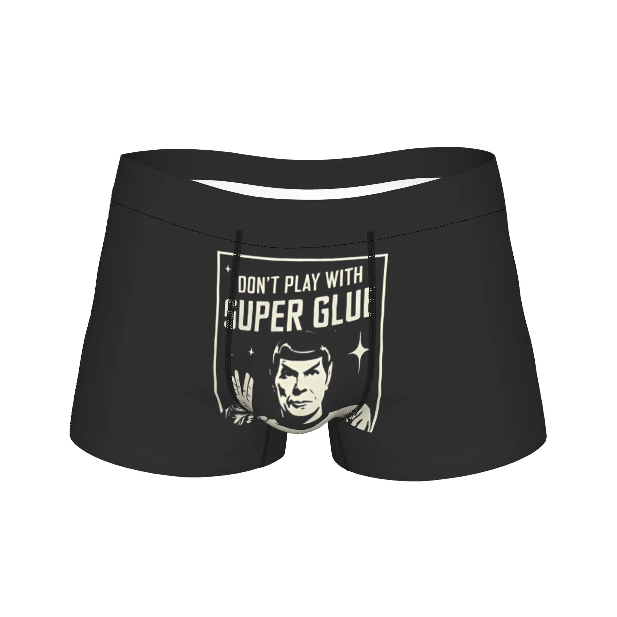 

Мужские трусы-боксеры Don't Play With Super Glue Treks: эластичные, качественные, больших размеров