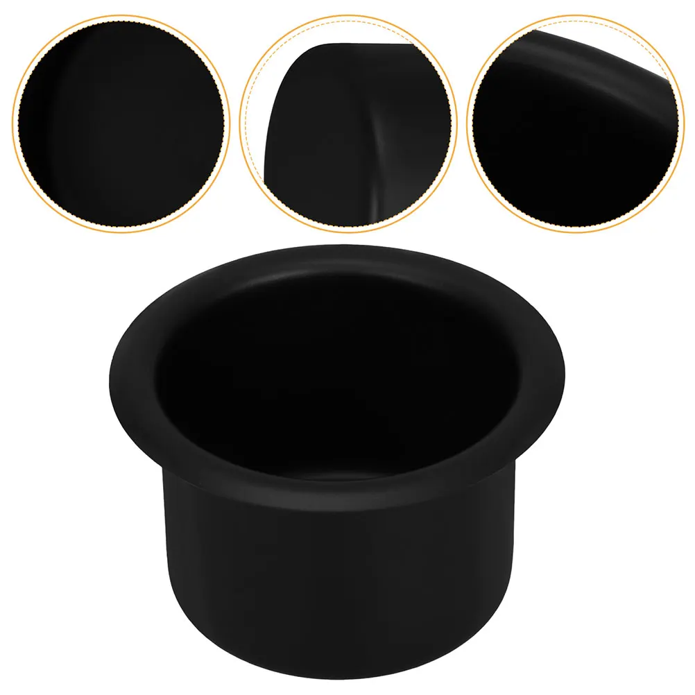 

2pcs Stainless Steel Sofa Cup Holder Hardware Accessories Drop In Insert For Car Truck Boat Home Office Recessed Drink Holder