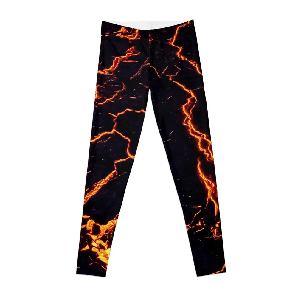 

The Hottest Volcano Lava Leggings gym wear for girls fitness set gym workout shorts Womens Leggings