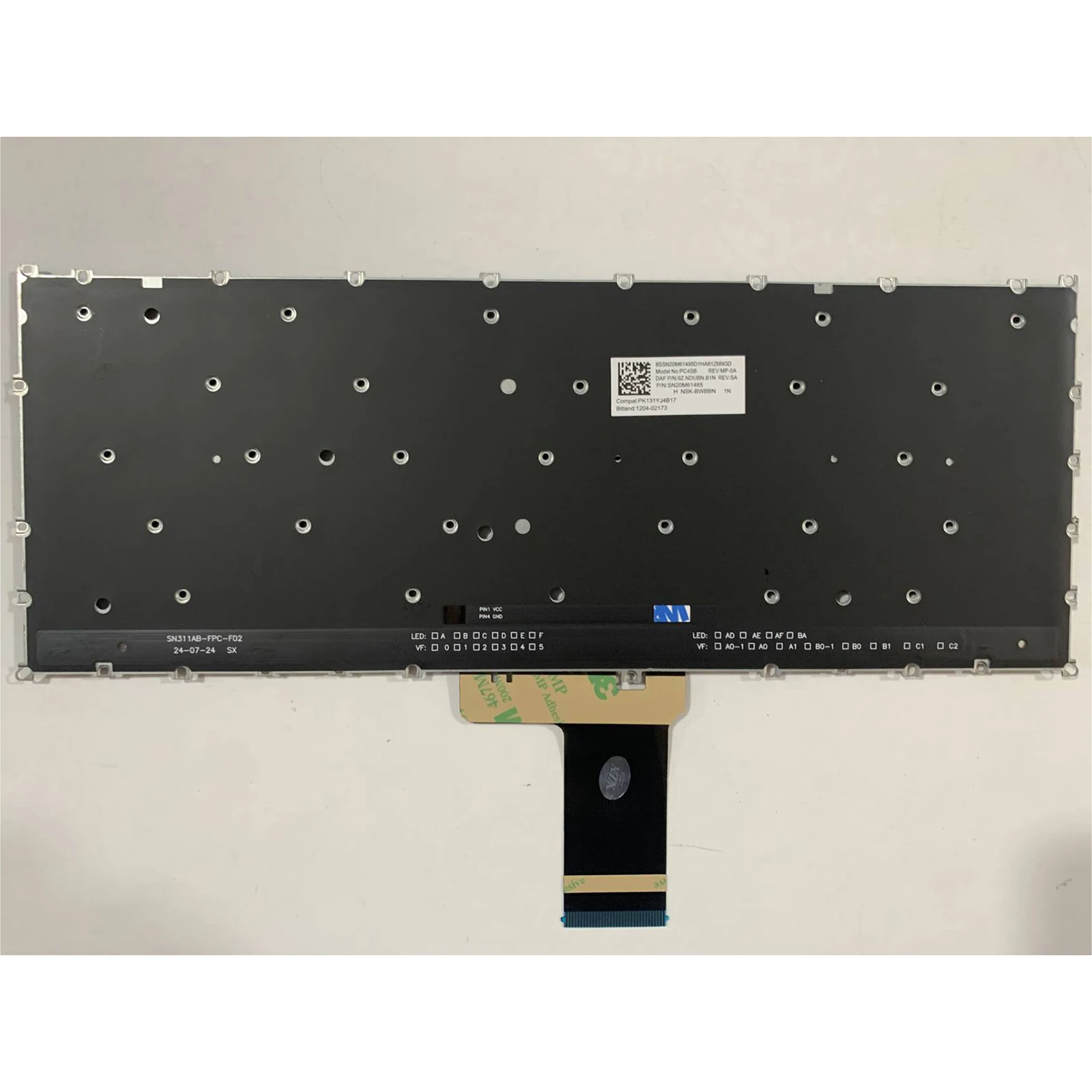 US Layout for Lenovo Yoga 7 2-in-1 14AHP9 Yoga 7 2-in-1 14IML9 Yoga 7 14ARP8 Yoga 7 14IRL8 2023 Laptop Keyboard