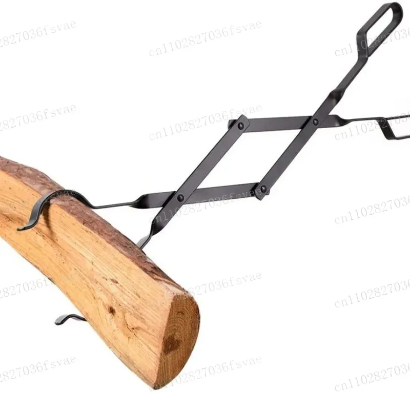 Fireplace Tongs, Folding Fire Tongs, Grippers, Indoor/outdoor Fireplace Tools