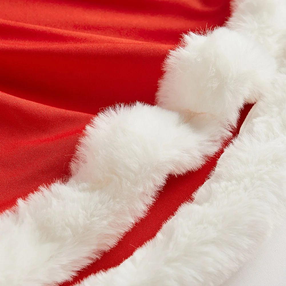 

Женский комплект из топа-бюстье и юбки из плюшевой ткани, костюм для вечеринок и выступлений, без рукавов, подходит для разных сезонов