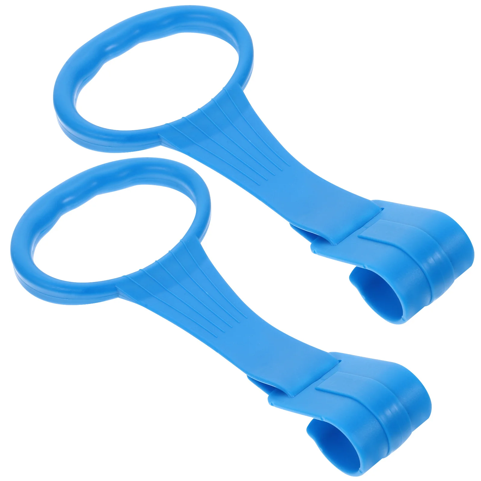 1Pair Baby Bed Pull Up Rings Walking Exercise Assistant Durable Design Bright Colors Smooth Edges Safe for Infant Crib Standing