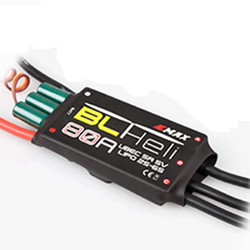 EMAX BLHeli ESC 80A 60A 50A 40A 30A 20A 12A for RC Multirotor Fixed-Wing FPV Drone QAV250 QAV210   Spare Part Toy Grade
