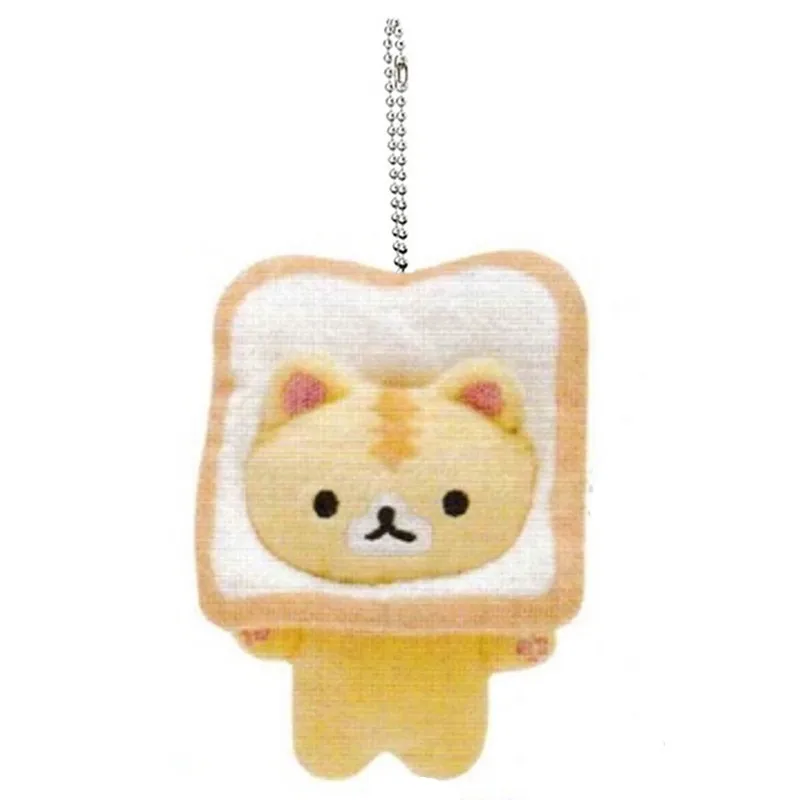 New Cute Corocoro Coronya Cat Plush Keychain Small Pandent Kids Stuffed Toys For Children 9CM