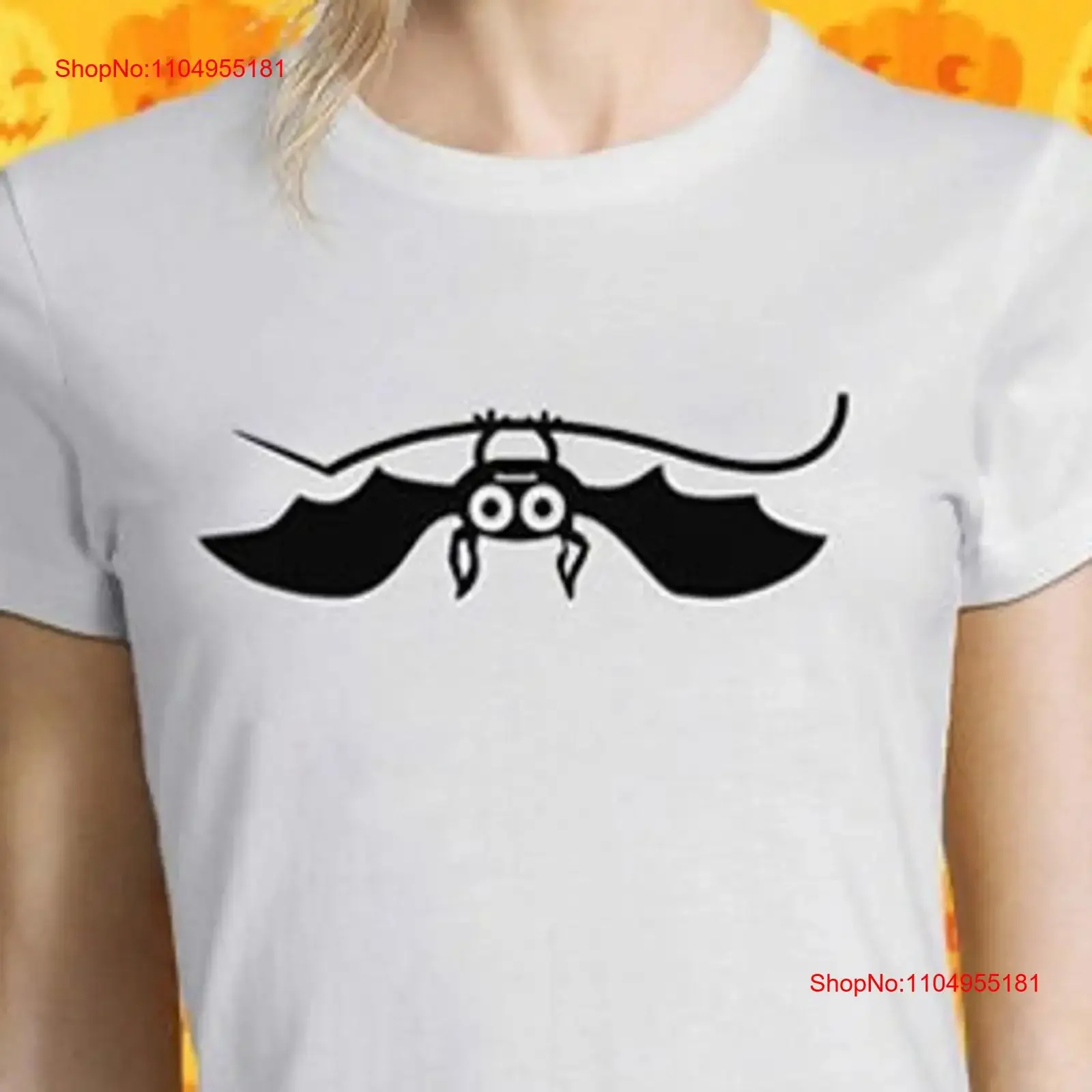 

BaT T Shirt for Halloween Horror Night Funny Kid Matching Family Fall Top Spooky vintage Washed Stylish streetwear graphic