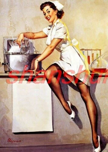 שאנשוי פין אפ אחות וינטאג' רטרו מתכת תמונה לוח פוסטר גראז' בר קיר קישוט A5 1 יחידה