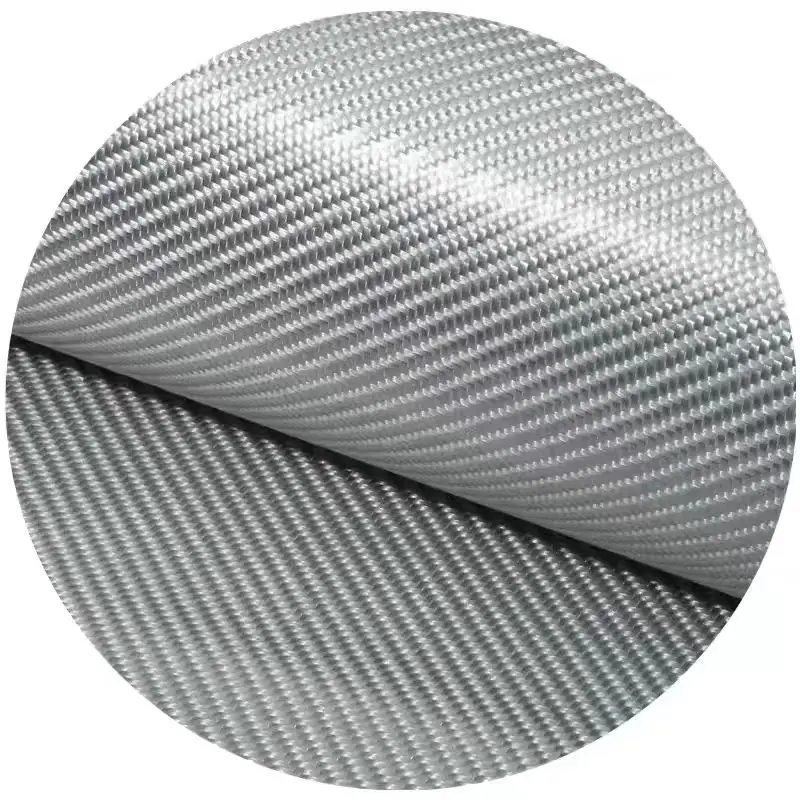 

3k 240gsm Plating bright Silver Glass fiber fabric Fiber Cloth Fabric 2x2 Twill 1m widh Commercial Grade,for car modification