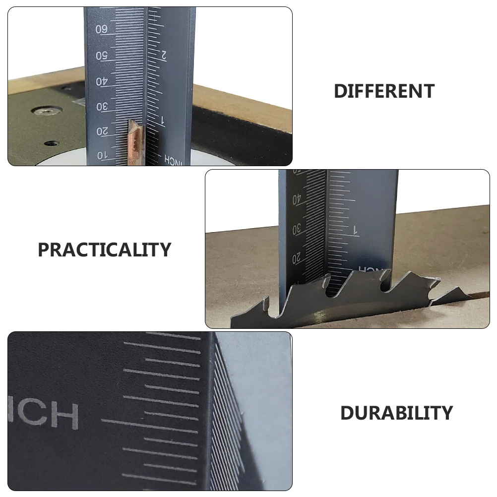 

Aluminum Alloy Drilling Locator Tool Bit Limit Ring Compact Size Grey Carpenter Measuring Position Furniture Work Efficiency