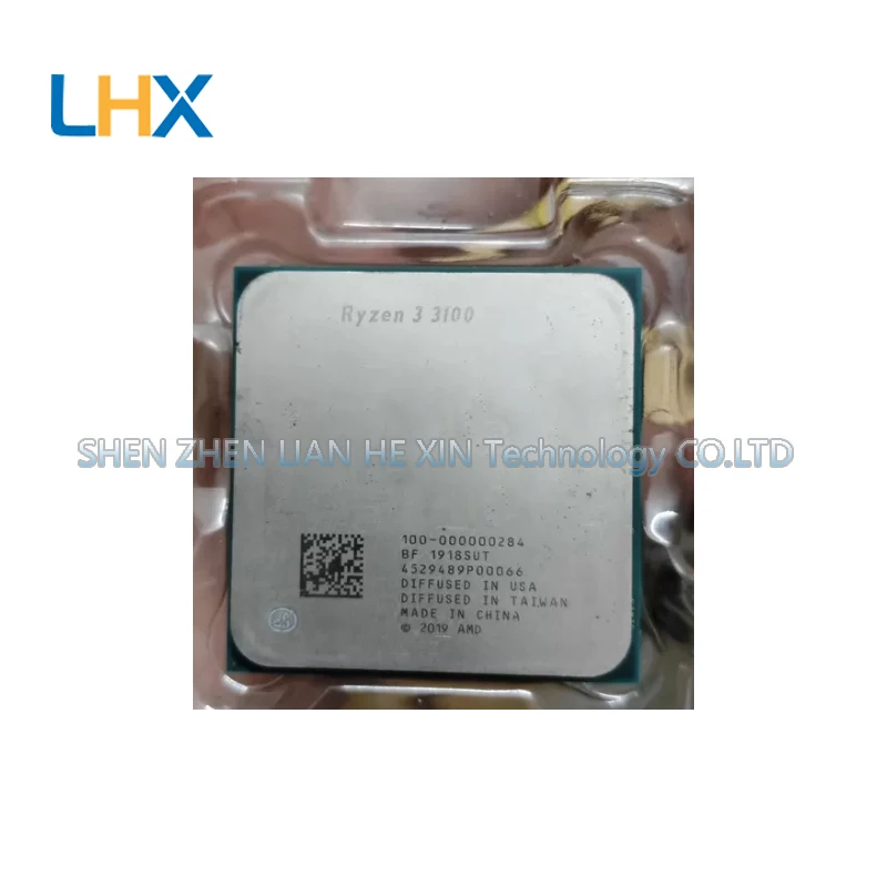 R3 3100 Quad-Core Eight-Thread 3.6 GHz 65W CPU Processor