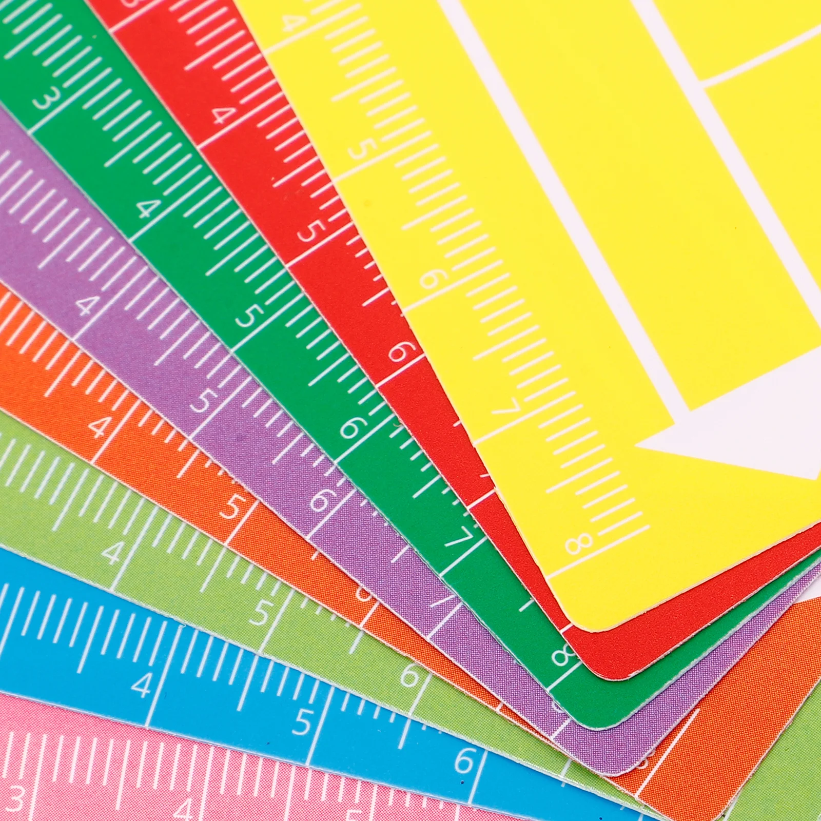 

10pcs 10 Count Bookmarks for Reading Tools Helpers Finger Pointers Dyslexia Tracker Aid