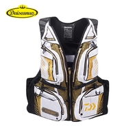 Men Fishing Vest Fishing Clothing Fishing Jacket Multi-function Buoyancy Vest For 120kg Outdoors Sports Boating Surfing Sailing