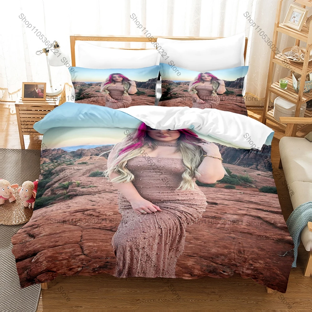 HopeScope HPFL Butterfly Graphic Pink Letter Positive Quote Lifestyle Duvet Cover + 2 Pillowcases Influencer Fan Bed Linen