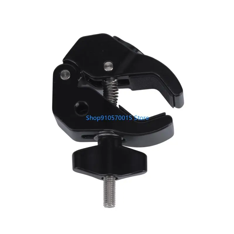 B95C Round Tube Camera Clamp with 1/4-20 Thread Mounting for Photo Mounting
