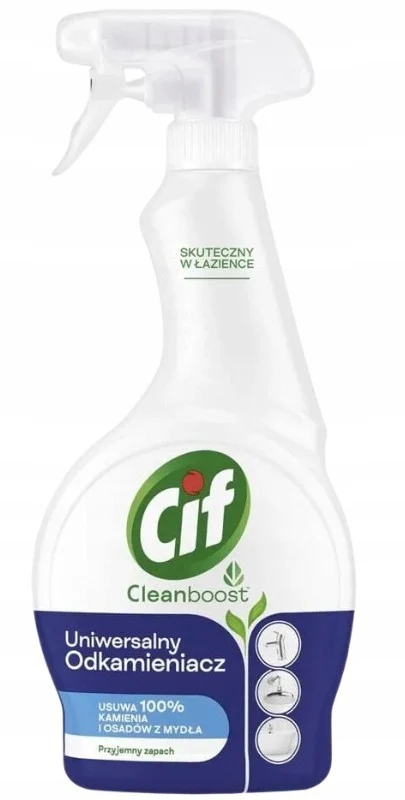 Spray descalcificador Cif 500ml Cleanboost Universal para baño Cocina