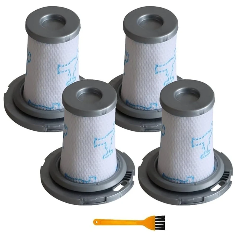 Replacement Filter Kit For X-Force Flex 8.60 RH96 X-Pert 6.60 RH68 Vacuum Cleaners,Washable Filters And Cleaning Brush