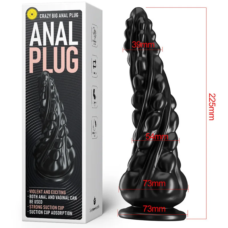 Backyard Expansion Gay Special-Shaped Anal Plug Suction Cup Female Pussy Stimulating Adult Bathroom Toy Erotica Buttplug Trainer