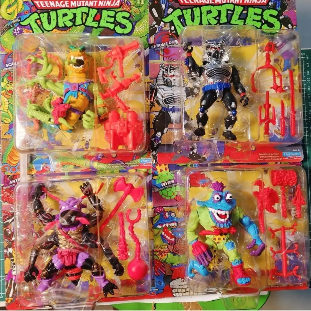 

Teenage Mutant Ninja Turtles Classic Tail Action Figure Playmates Collectible Steel Scale Design for Fans And Gifts