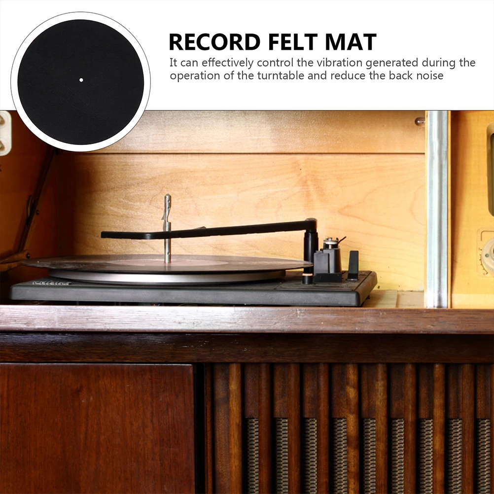 

Record Protector Turntable Mat for Vinyl Records Mats Accessories Slipmat Anti-static Platter Disc
