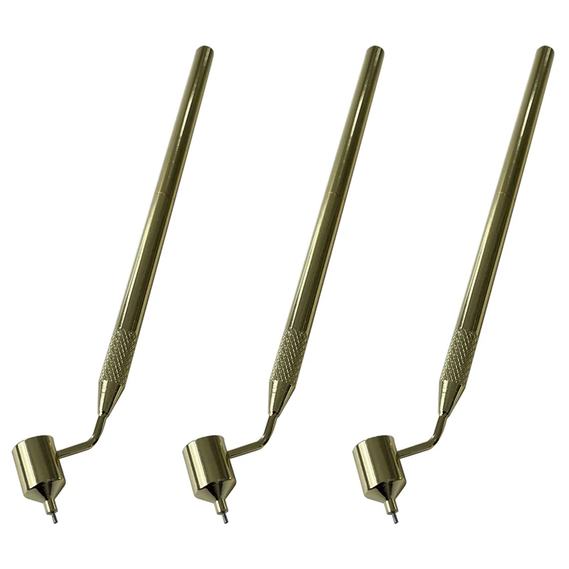 قلم طلاء بخطوط رفيعة مائلة من ABUN-3X، قلم توزيع طلاء كاتب السوائل ذو الخطوط الدقيقة، لرقائق الصخور، 1