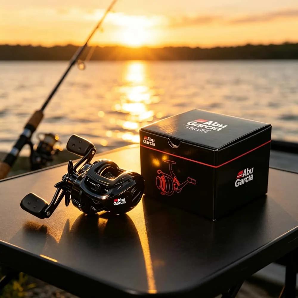 Heiß begehrte ABU GARCIA PROMAX3 Baitcasting-Angelrollen mit 7+1 Edelstahlkugellagern, 7.1:1 Hochgeschwindigkeitsverhältnis, 8 kg maximale Bremskraft. – Detail 17